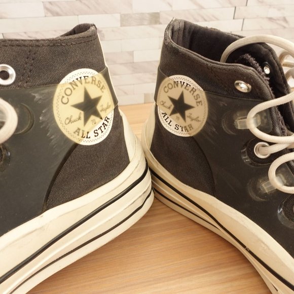 CONVERSE KIM JONES Sneakers Black Chuck 70 Storm Utility Hi Streetwear M‎ 8 W 10 - Picture 11 of 16